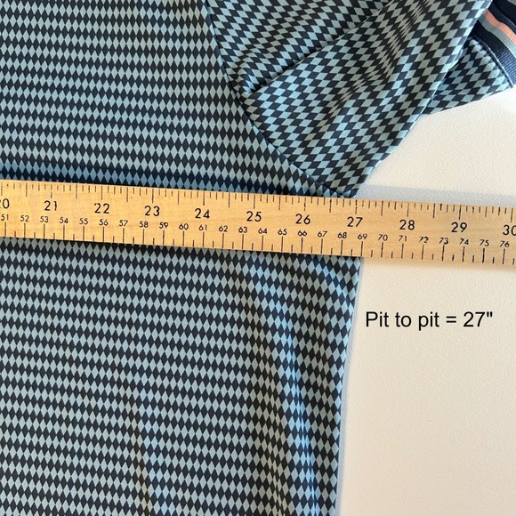 Under Armour Mens Polo Performance Golf 3XL Blue Diamond - Picture 7 of 9